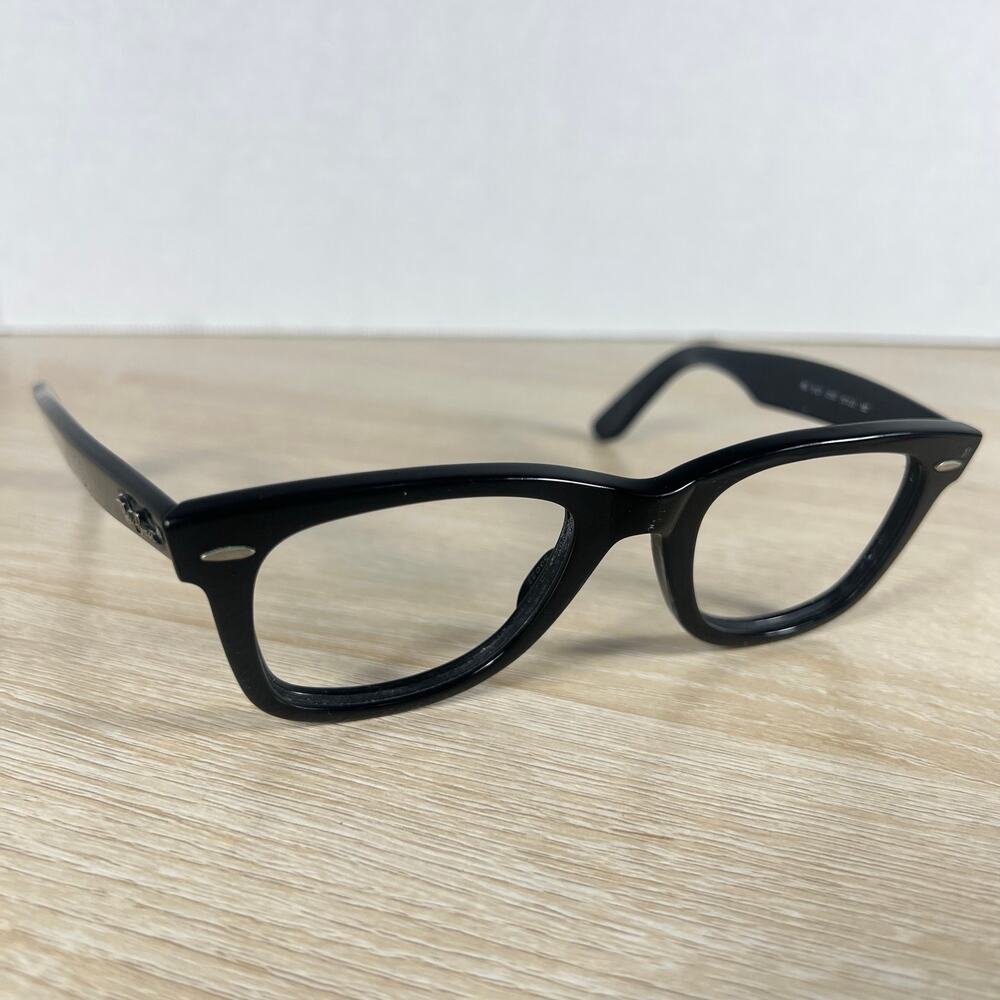 Ray-Ban RB5121 2000 Wayfarer Eyeglasses Black FRAMES ONLY 50-22-150 Excellent